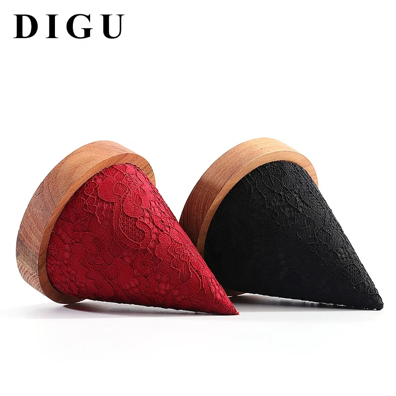 New bamboo wood cone bracelet bracket creative jewelry display props hand chain display stand