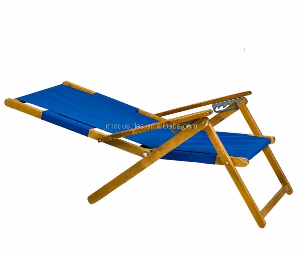 Patio Portable Wooden Beach Folding Chair