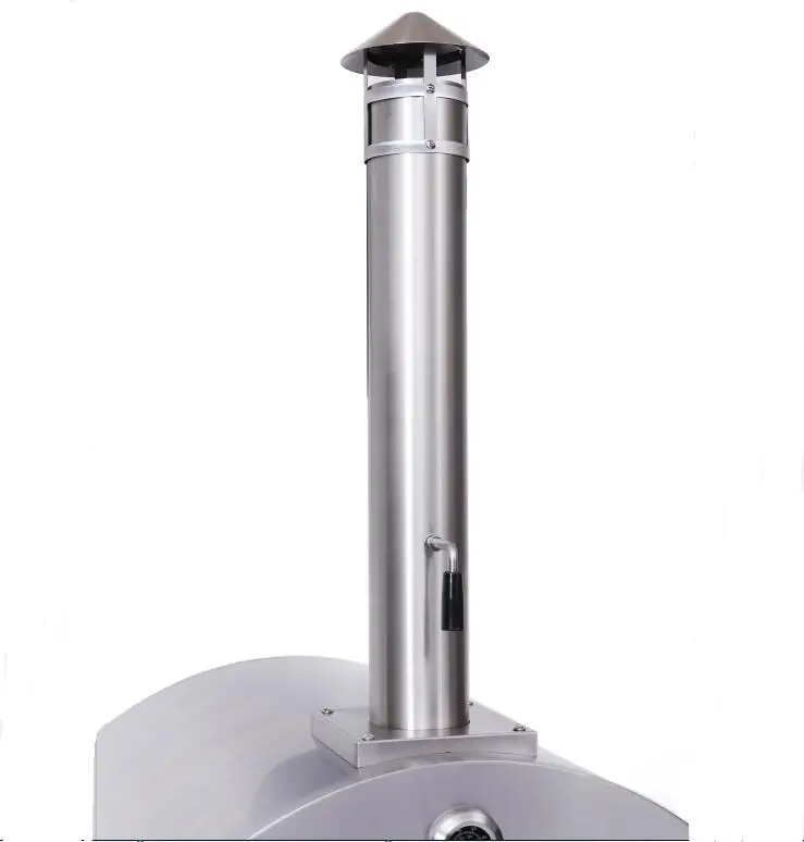 Автономная деревянная печь для пиццы с каменным полом