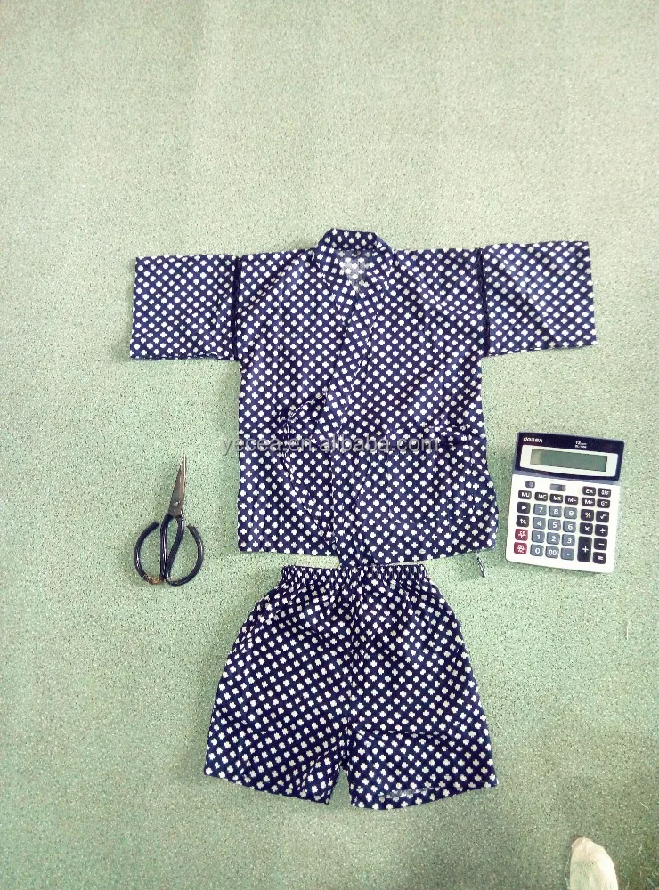 
Japanese Summer 100%cotton Cute Kimono Kids Yukata twinset bath robe flower customize ethnic costume performance wear 