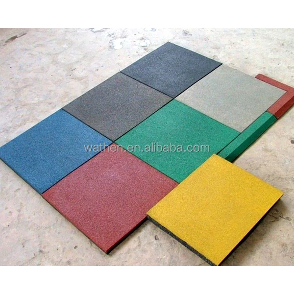 High Quality Rubber Tiles for Outdoor Playground Rubber Flooring