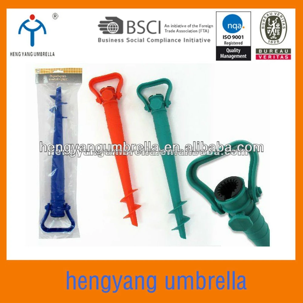 Colorful Plastic Anchor/Sand Drill Sand Spike