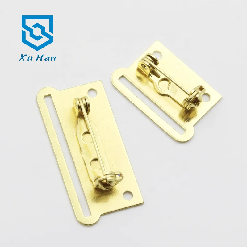 Manufacturer Direct Selling, High Quality Metal badge clip safety pin for medal ribbon