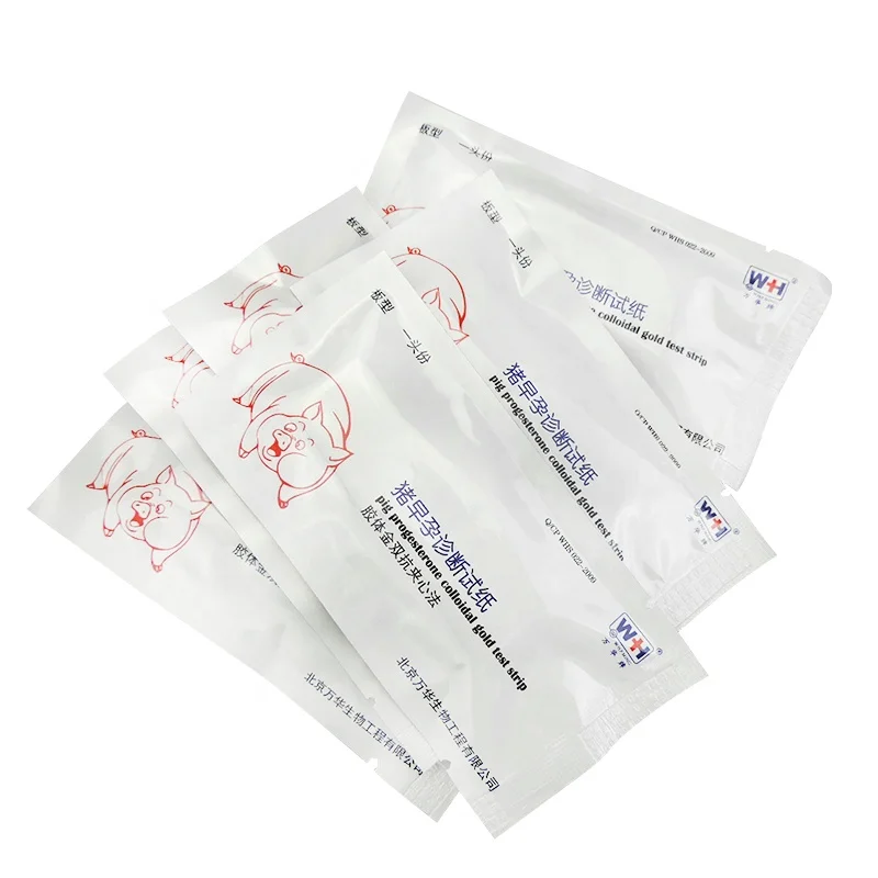 Farm Livestock Pig Pregnancy Rapid Test Kit Strip Paper Pig Pregnancy Test Kit