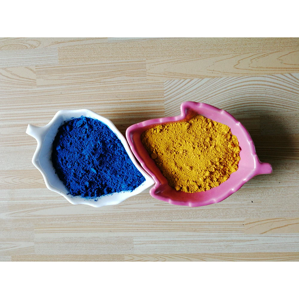 Iron oxide yellow pigment for painting color epoxy floor