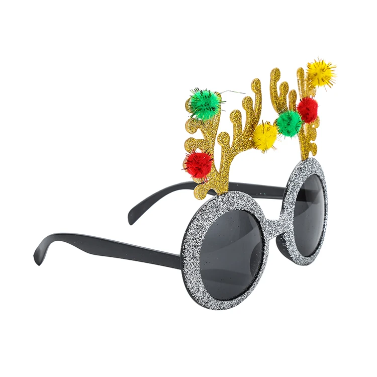 Masquerade Glasses Fancy Dress Santa Novelty Reindeer Xmas Christmas Party Glasses