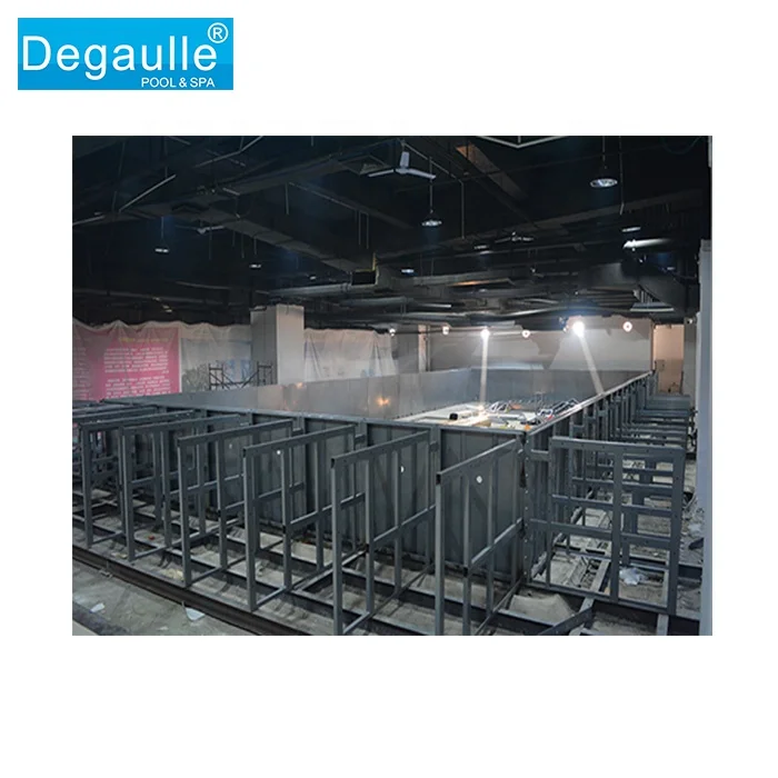 Degaulle Wholesale Inflatable Above Rectangular Metal Frame Steel Panel Swimming Pool