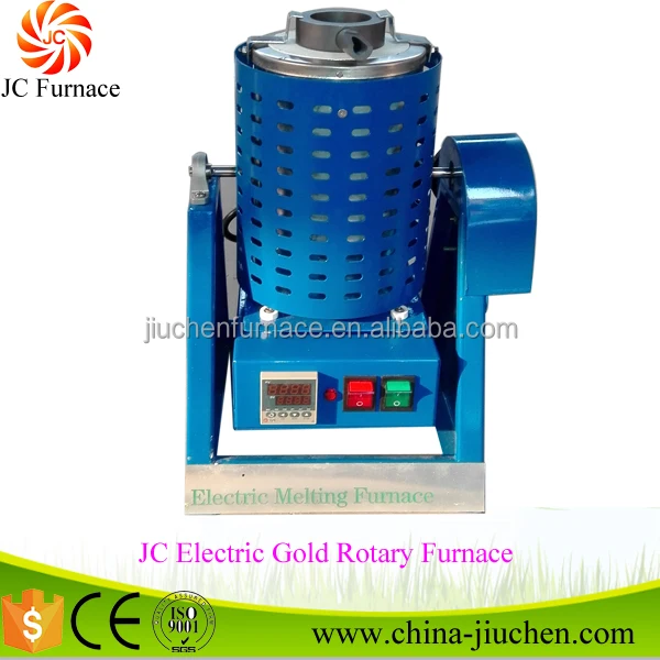 
JC Tilting 2KG Smelting Machine Cast Bronze Scrap Melting Induction Furnace 