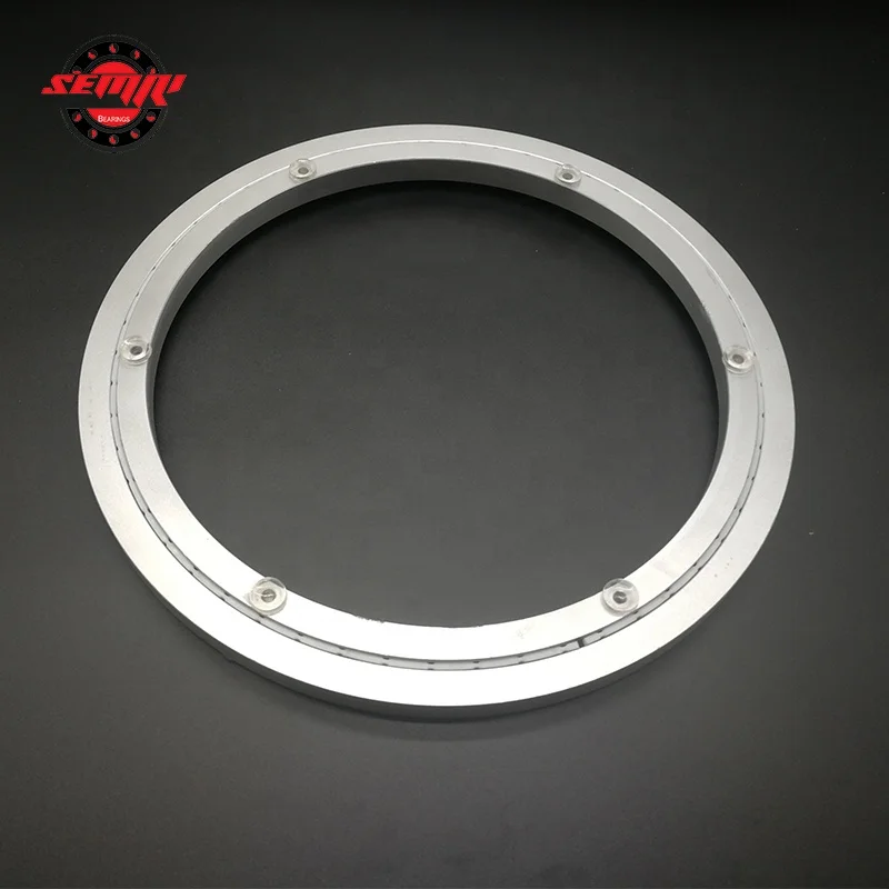 Customized 1000mm Aluminum Lazy Susan Bearing For Turn Table
