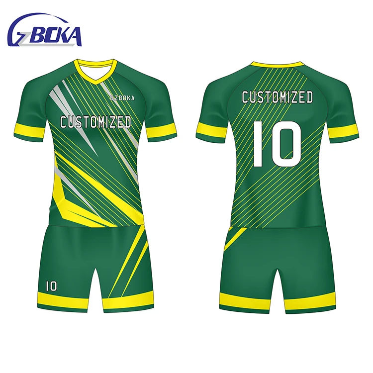 Best selling maillot france football nigeria 2018 men soccer uniform set