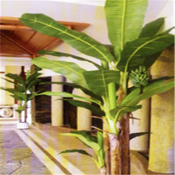 Large artificial banana outdoor/indoor decoration tree