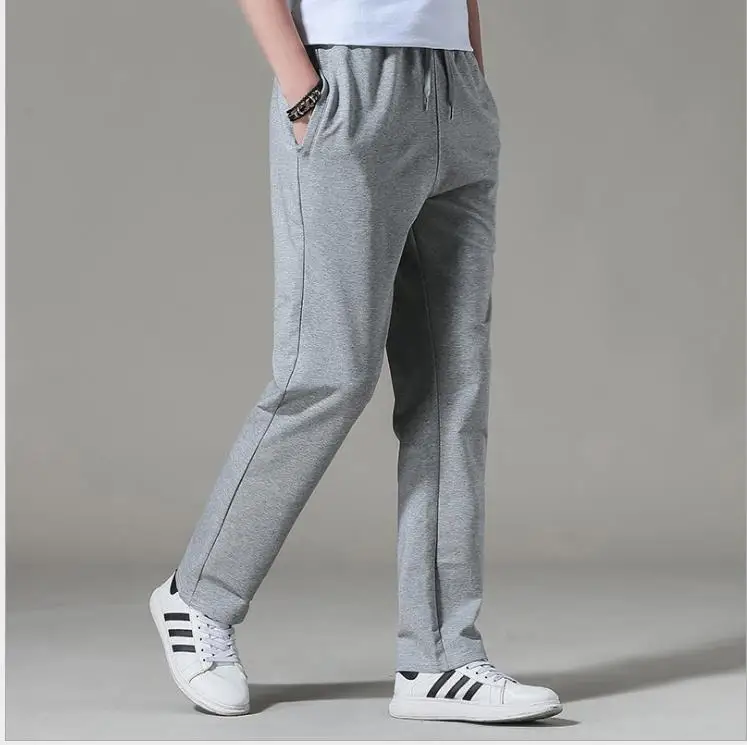 PS02 студенческие мужские спортивные расслабляющие мягкие брюки lea sure с поясом на талии со шнурком для оптовой продажи