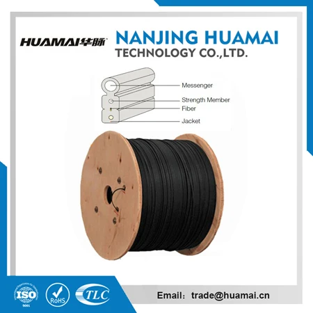 Support Strand Wire Flat Type Fiber Optic Cable Drum Weight with Novel Flute Design