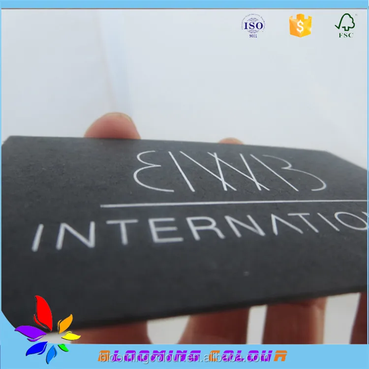 500g thick paper spot UV business card