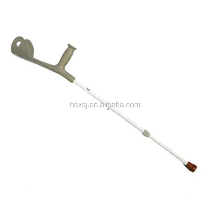 Gold Supplier telescopic aluminum alloy anti-skid under arm crutches
