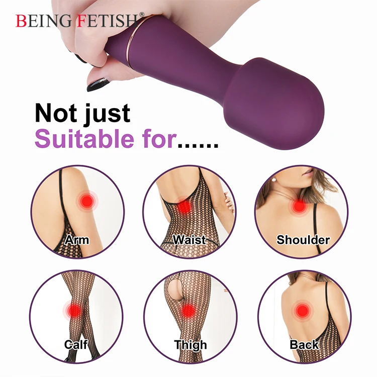 Wand Pussy Massager Silicone Dildo Vibrators For Women