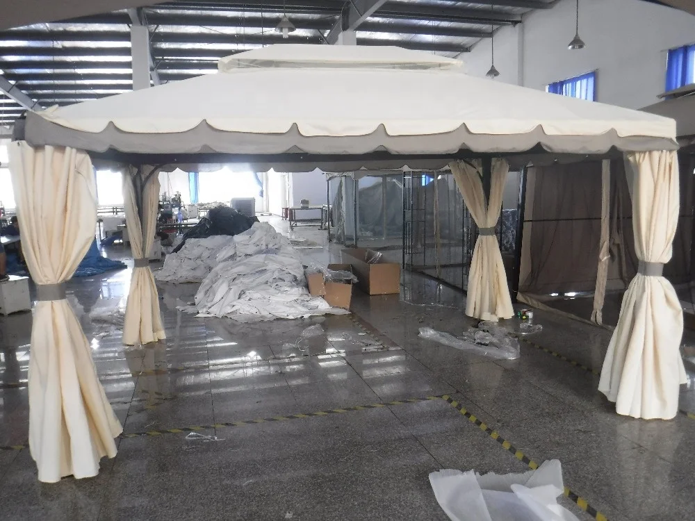 3x4m Deluxe High-grade Aluminum Frame Gazebo Aluminum, Gazebo 3x4