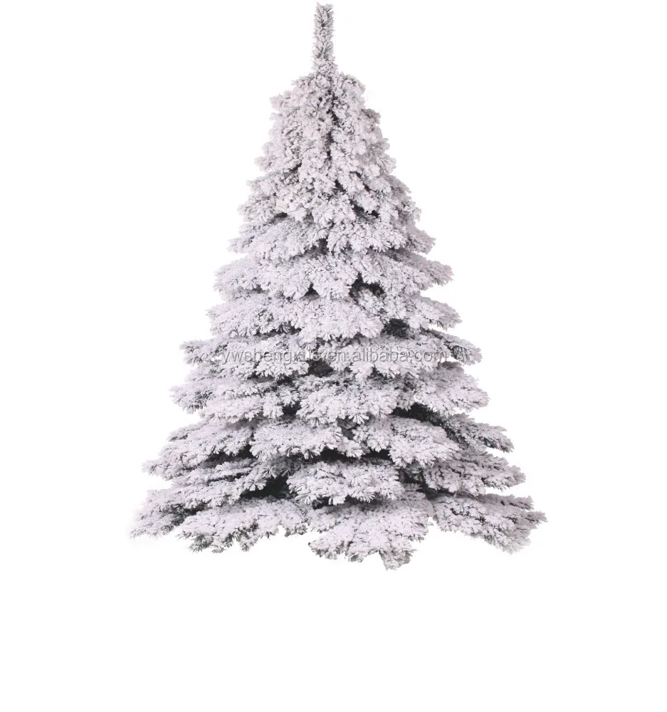 2015 Fashion Artificial Snowing Flocked Party Decorative Christmas Tree