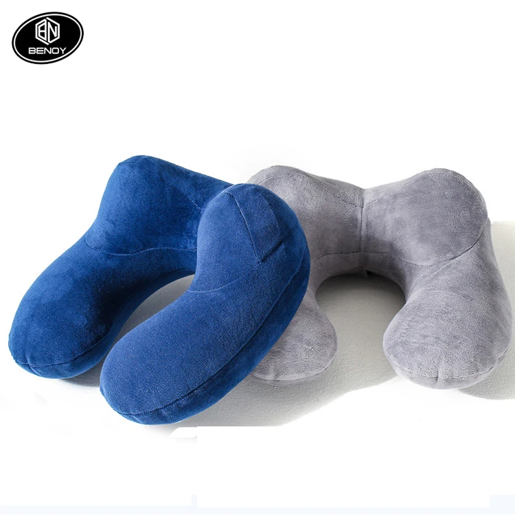 Hot sale Amazon new customized travel adapter eye mask Inflatable airplane travel neck Pillow kit set