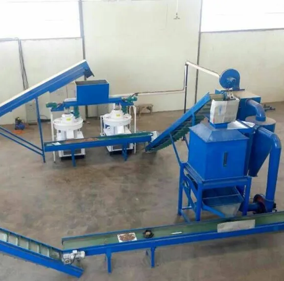 Hot sale wood pellet line for production on sale
