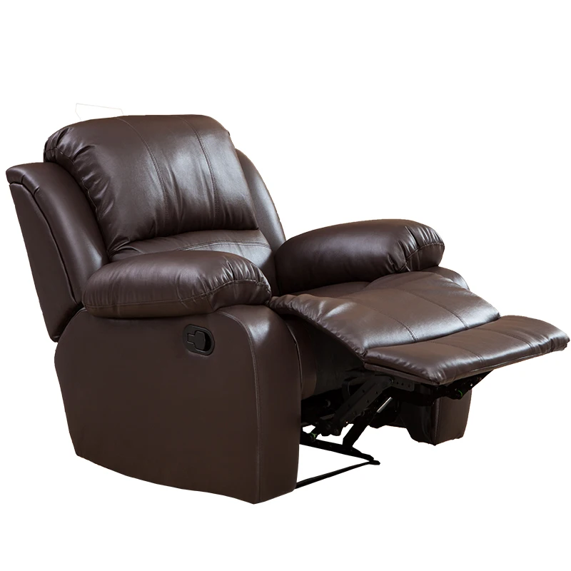 American Style Sofasreclinables Reclinable Reclyner Electric Massage Chair Modern Recliner Leather Sofa
