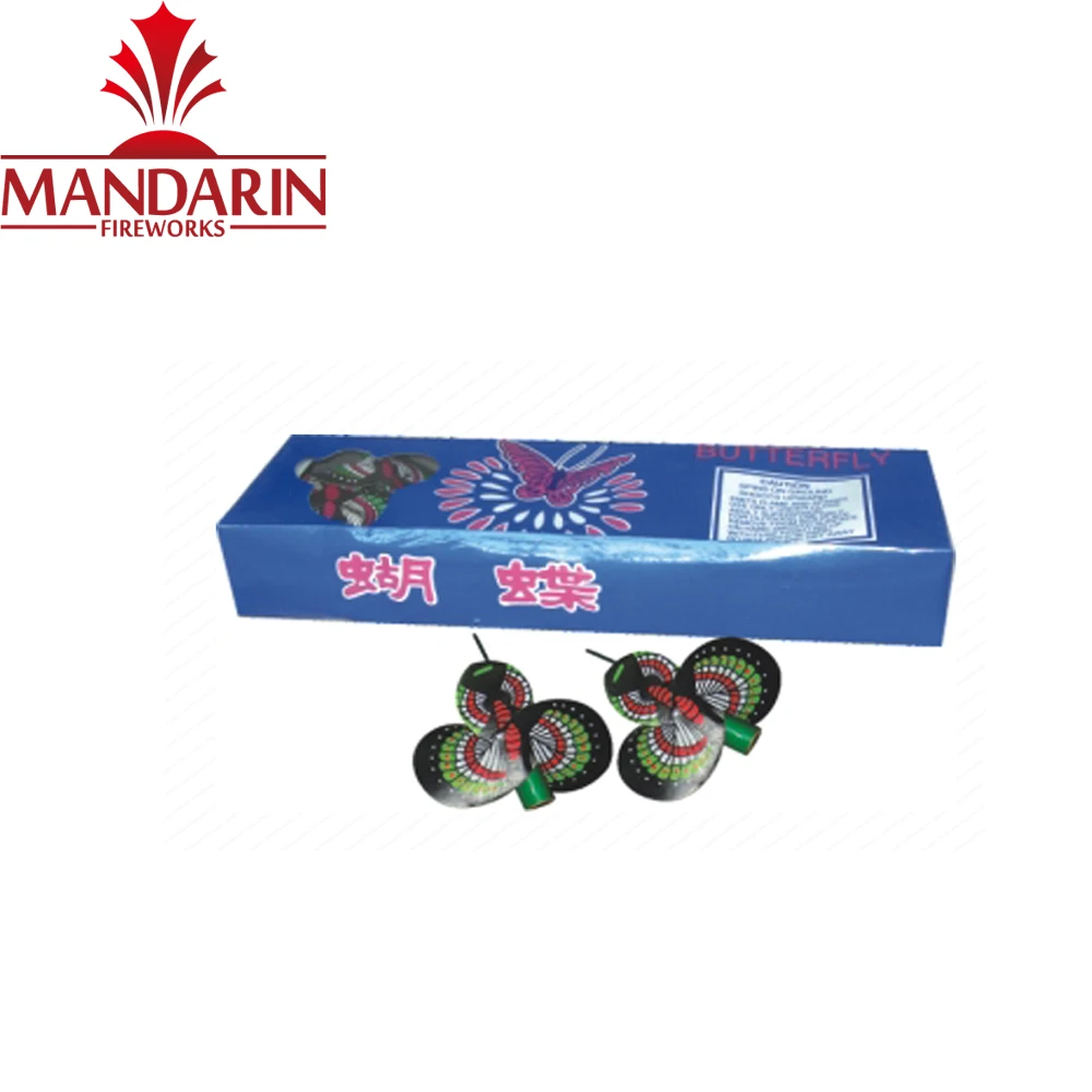 Wholesale christmas crackers indoor toy fireworks spinner and crackling flying fireworks for kids