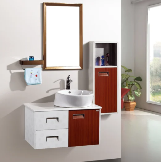 China Manufacturer cheap price ss vanity bathroom #BV-8383