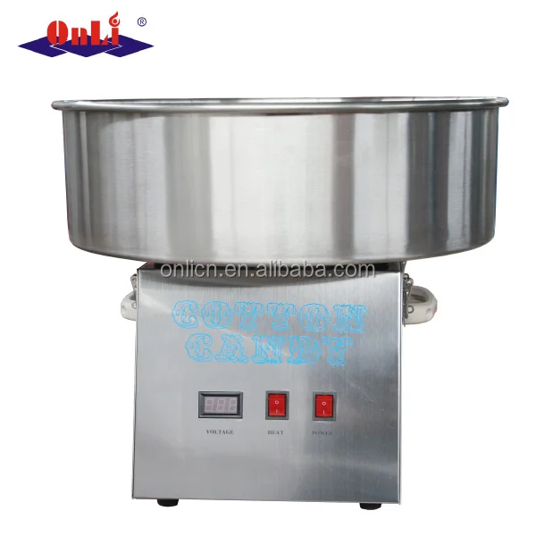 
New model Stainless steel flower Cotton Candy Floss Machine automatic CE certificate 