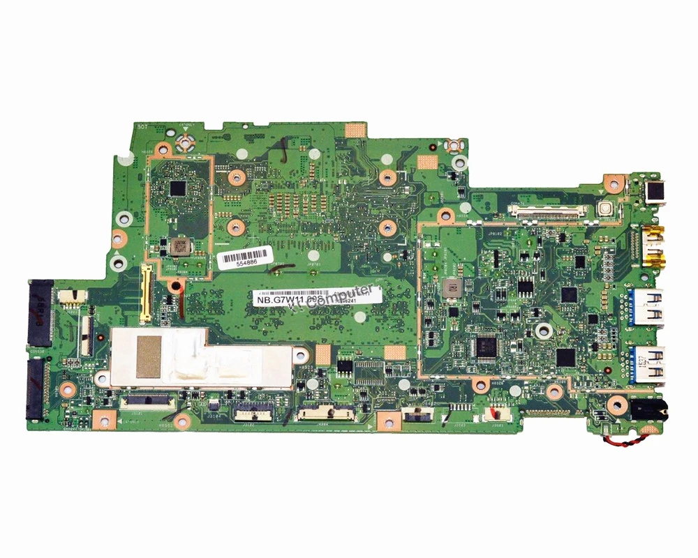 For ACER R5-471T Laptop Motherboard P4HCJ PEV:2.0 With i7-6500U 2.5Ghz CPU 8GB RAM NB.G7W11.00S NBG7W1100S 100% Tested