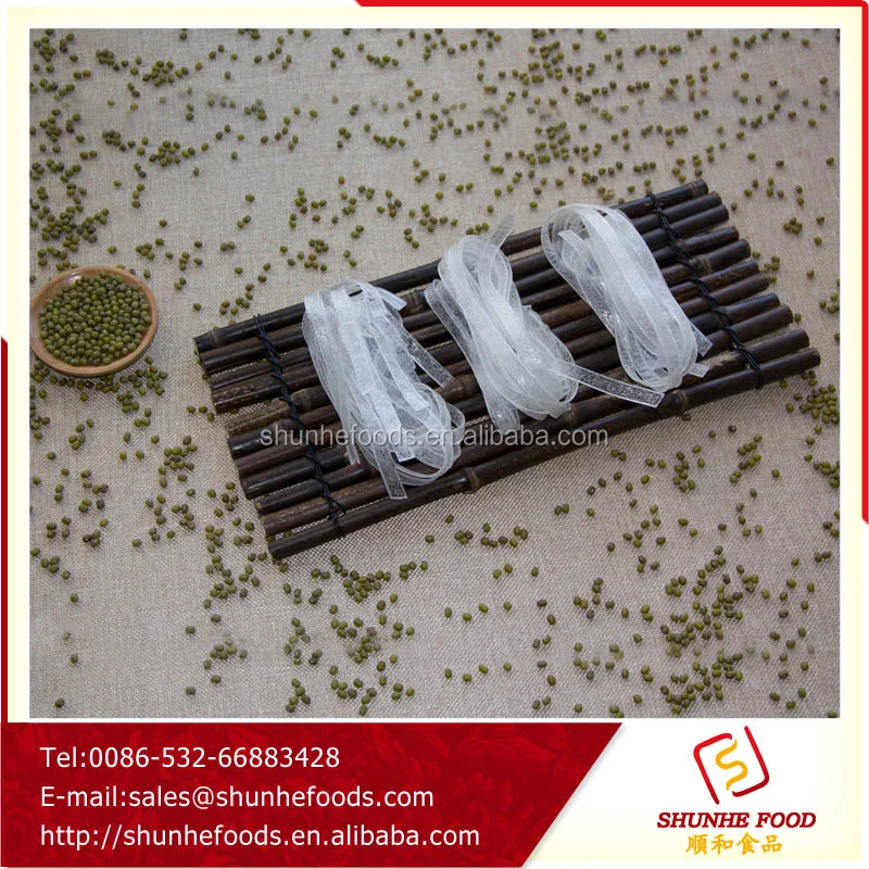 Refined Haccp/Iso Penne Lisce Dried Low Fat Mung Bean Wide Vermicelli
