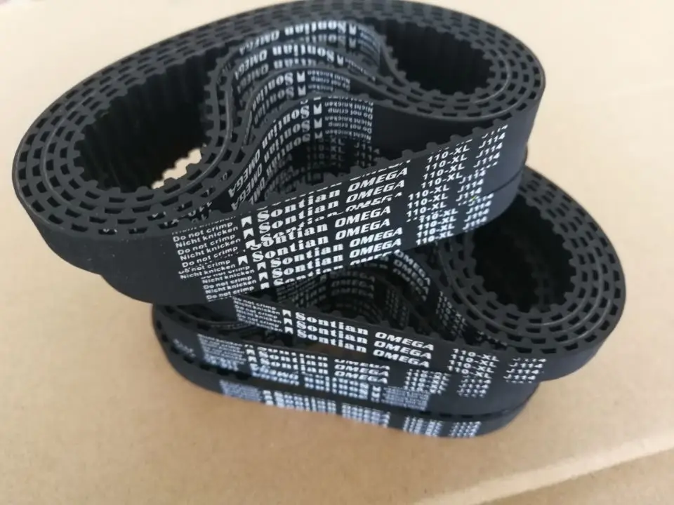 110XL rubber timing belt