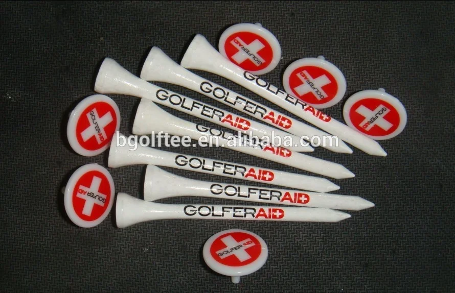 shank logo imprint bamboo golf tees