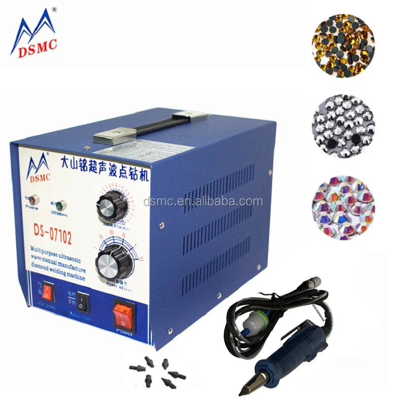 Small ultrasonic welding machine Automatic hot fix rhinestone machine in dubai