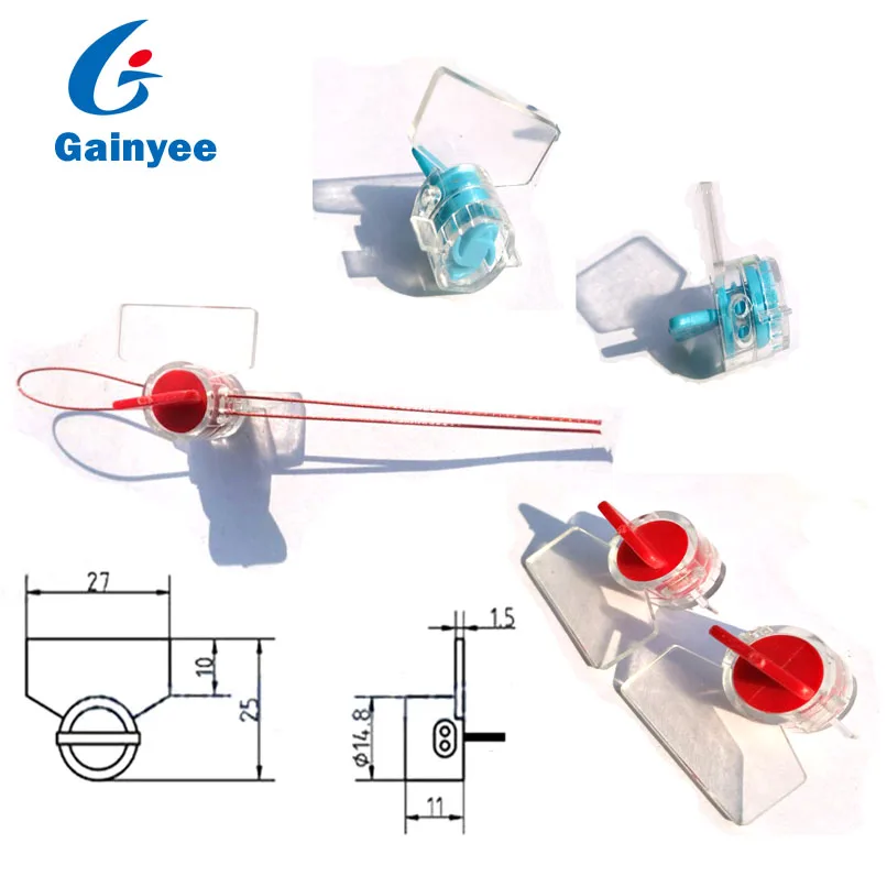 GY-604 пластиковый вскрытый твист плотный уплотнение счетчика