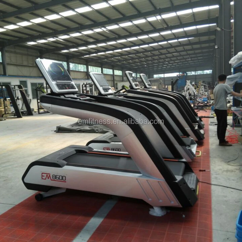 EM8600 China gym equipment factory new 2017 fitness treadmill and motorized treadmill machine