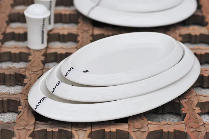 Hot selling New Designed Luxury Porcelain Super White Ceramic Dinnerware