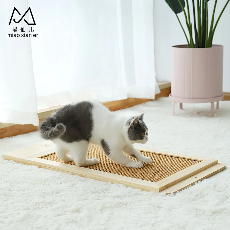 Chinese factory supply for Cat Sisal Scratch Board for Cat Scratcher Cat board