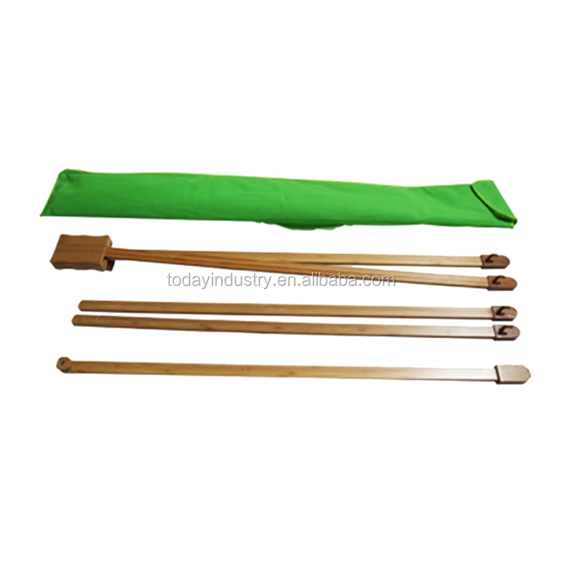 custom  Bamboo Lightweight Indoor Banner Display Stand