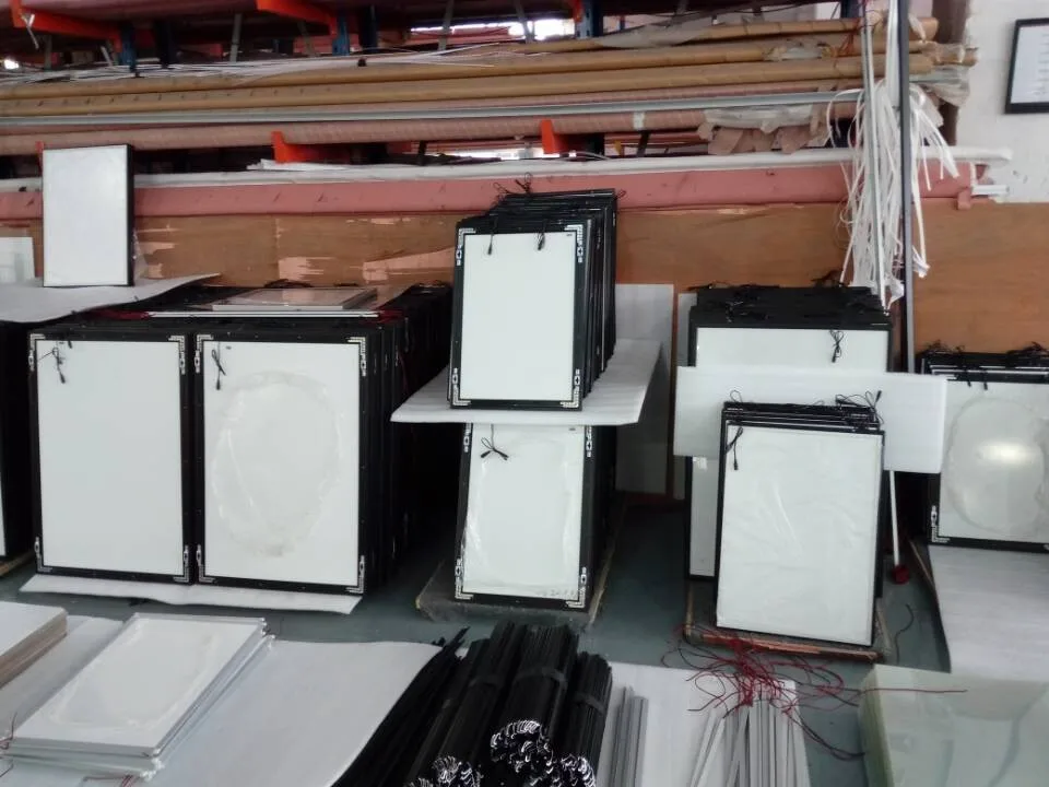 
High Quality Super Slim Snap CE ROHS aluminum frame advertising light box 