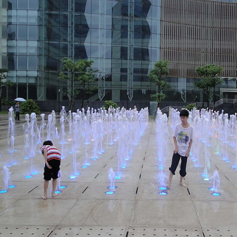 Outdoor Dancing Water Fountains Floor Fountain For Playing
