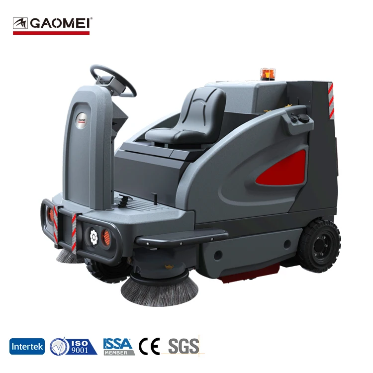 Hot Sale GM1500 Driveway Street Floor Sweeping and Vacuuming Machine Stylish Electric Floor Sweeper for Cleaning Large Area