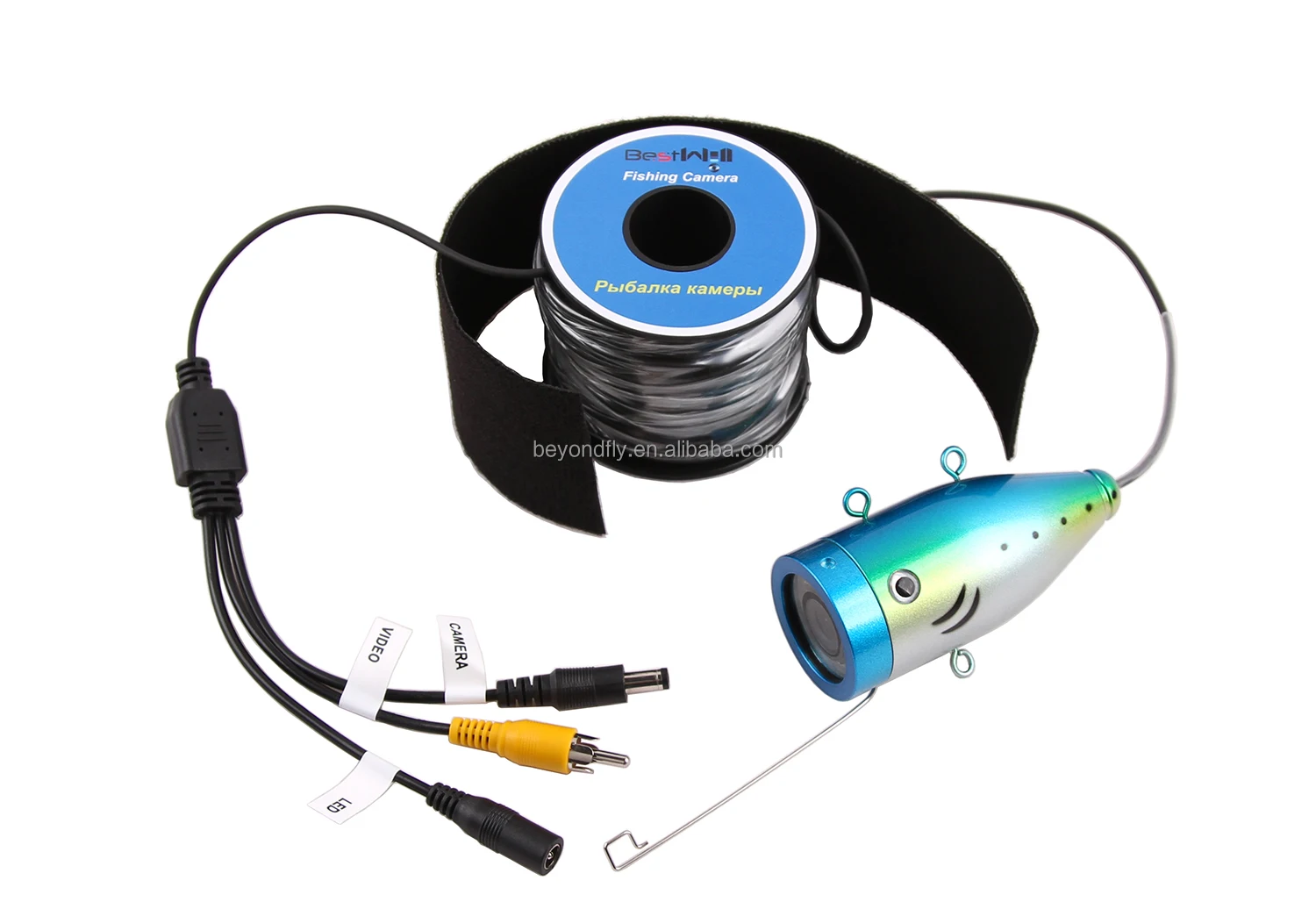 HD 1000 TVL Underwater Fishing Camera Ice Fishing Camera CR110-7L with 15M to 100 meters cable