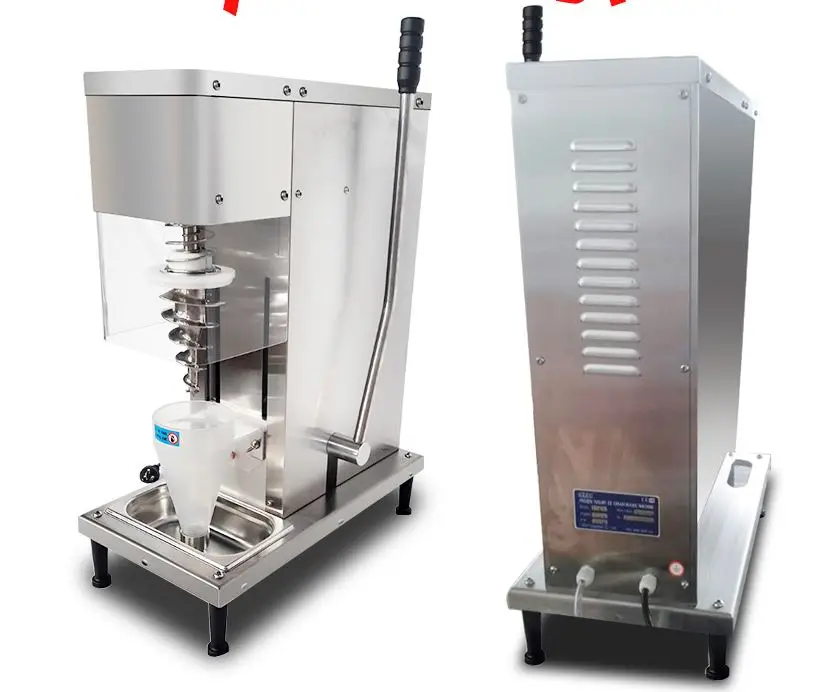 Мягкий вихревой дрель свежий реальные заморозки фруктов для приготовления замороженного йогурта мороженое смешивания Блендер Машина для мороженого