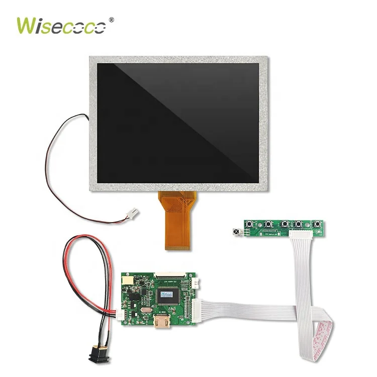 Antiglare Surface 8 Inch 800*600 LCD Screen Module AT080TN52 V.1 Touchscreen Available PDA Digital Photo Frame