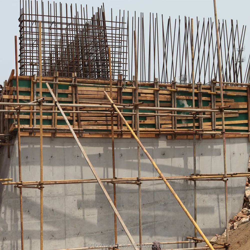 Curved Concrete Wall Forms Plywood Sheet