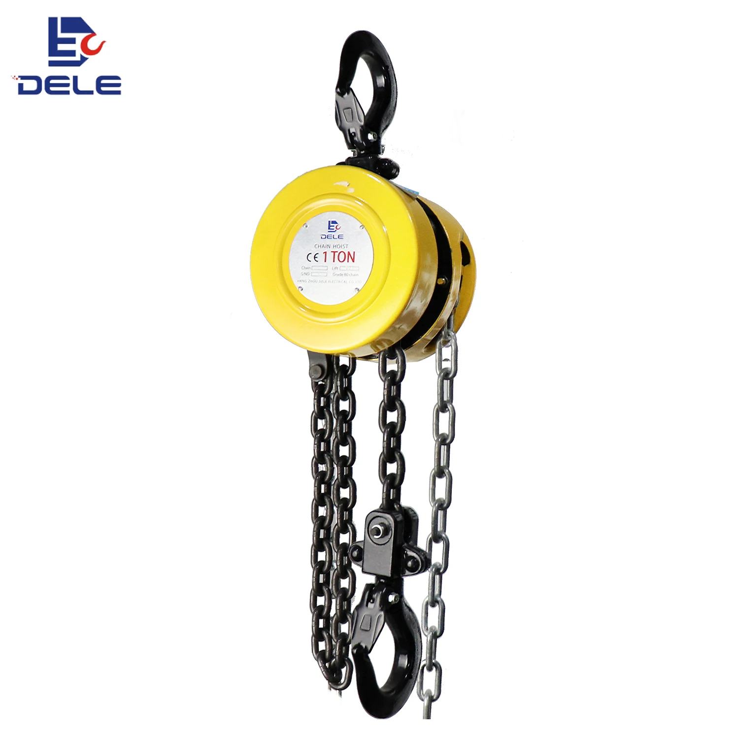 
China Hangzhou DELE 5T Portable Manual Chain Hoist 