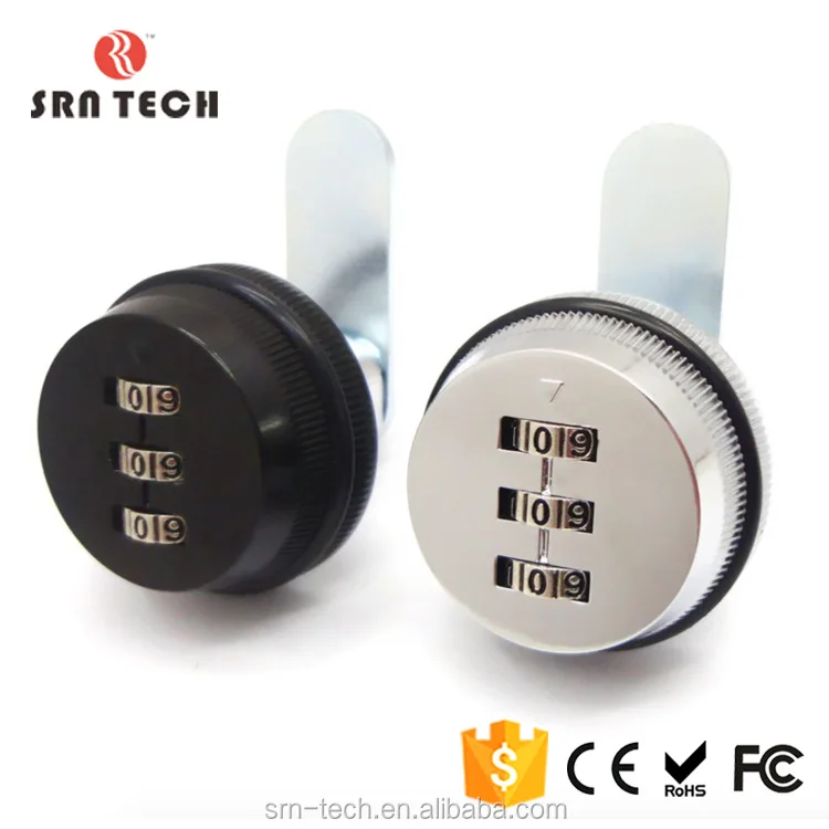 
Mailbox keypad lock, mechanical metal/wooden cabinet locker, 3 digital turn lock 