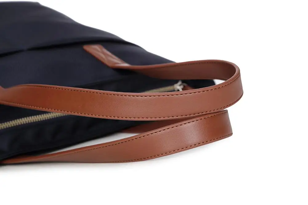 Ladies Waterproof Big Nylon Work Laptop Tote Bag Travel Shoulder Beach Bags