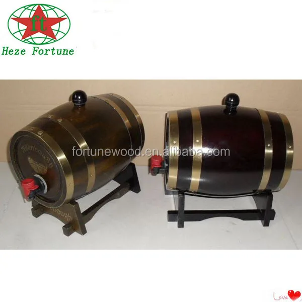 cheap decorative mini wooden wine barrels beer keg