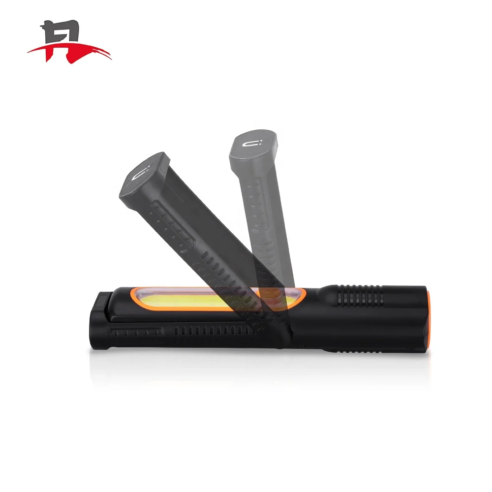 
Recgargeable Portable Lamp with Hanging Hooks Magnetic Base Ultre Bright Inspection Lamp Rotated for Car Repair COB Work Light 